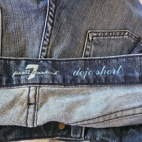 7 for all mankind dojo Bermuda shorts - Picture 4 of 5